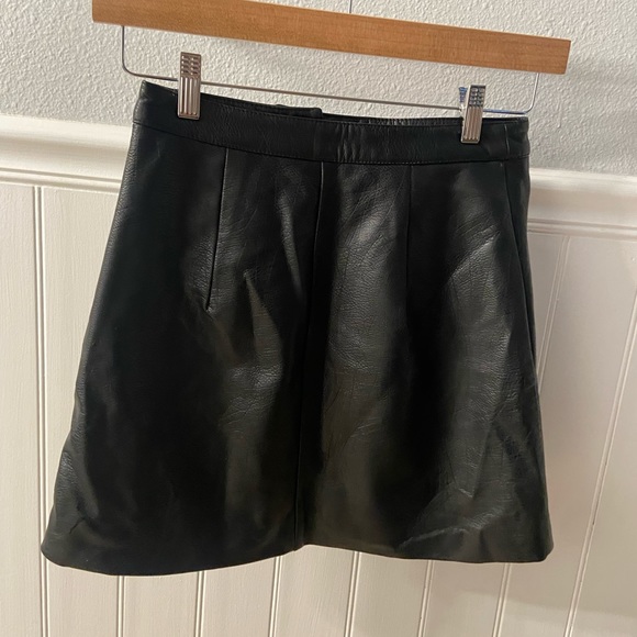 H&M Leather Skirt - Picture 2 of 3